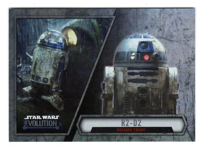 2016 Topps Star Wars Evolution R2-D2 SP-8 Base SP Variations  - Image 1 of 3
