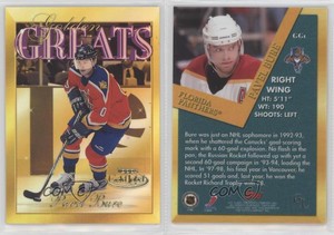 2000-01 Topps Gold Label Golden Greats Pavel Bure #GG1 HOF