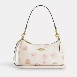 Coach Teri Hand Shoulder Bag Japan Exclusive Cherry Blossom Pattern CW379 EXP - Picture 1 of 5