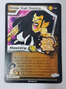 Dragon Ball Z DBZ CCG Orange Style Mastery 142 - Picture 1 of 2