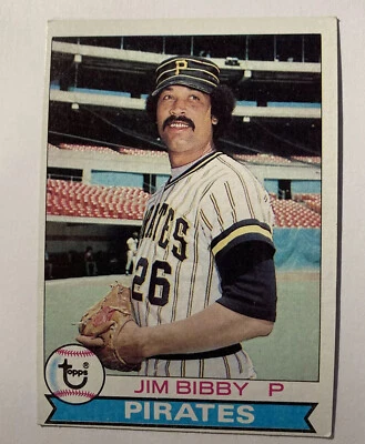 1979 Topps Jim Bibby Pittsburgh Pirates #92 - Image 1 of 2