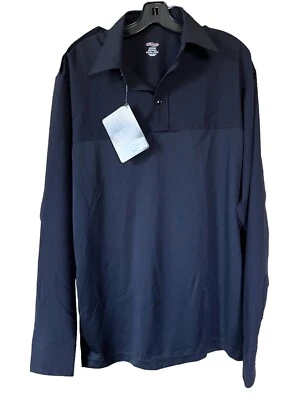 ELBECO 男式 UVS171,CX360 Undervest 长袖衬衫午夜海军蓝,16.5-36/37 — 第 1/3 张图片