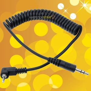 3.5mm to RS-60E3 C1 Shutter Release Cable for Canon Flash Trigger R7 R6 RP R10 - Picture 1 of 2