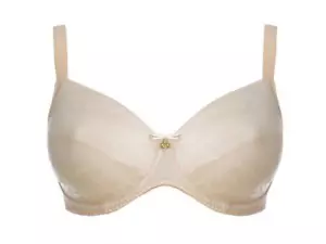 Ulla Dessous BH Jasmin Gemoldet Cup D-L Puder Rosa Nude Bügel Blumen 27/20 - Bild 1 von 1