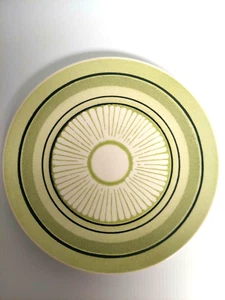 Vintage Retro Taylor Smith Taylor Green Span Round Serving Dinner Plate - Picture 1 of 3