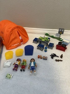 Playmobile Family Fun Camping Trip w/tent and instructions - Set 70089 - Picture 1 of 4
