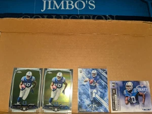 2x2014 Topps Chrome Donte Moncrief Rookie Colts #197 & Topps 🔥 & Passport ALL 4 - Picture 1 of 6