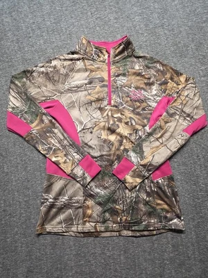 Realtree女式四分之一拉链轻便运动衫 — 第 1/4 张图片