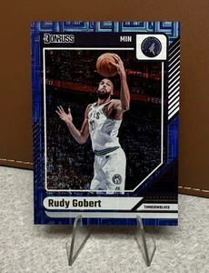 Rudy Gobert 2024-25 Panini Donruss Choice - Blue Mojo /49 Timberwolves #95 - Foto 1 di 3