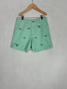 Polo Ralph Lauren, mintgrüne bestickte Shorts für Jungen, Größe 12 Jahre - neu - Bild 1 von 9
