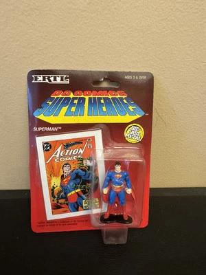 Figura ertl dc comics super heroes superman 1990 Foto 1 de 2