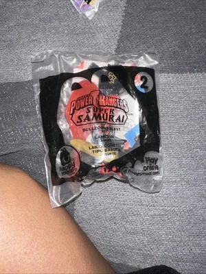 McDonald's #2 Power Rangers Super Samurai Bullzooka Blast Happy Meal unopened  - Image 1 of 3