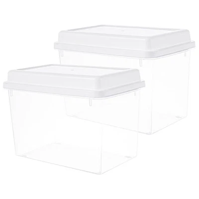  2 Pcs Brot Frischhaltebox Brotaufbewahrungsbehälter Brotbehälter - Bild 1 von 4