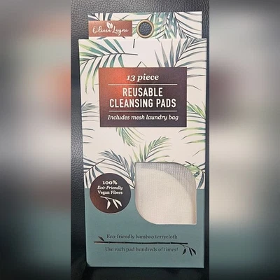 Olivia Layne 13 шт. многоразовые чистящие прокладки с сеткой мешок для стирки белья НОВЫЕ - Изображение 1 из 2