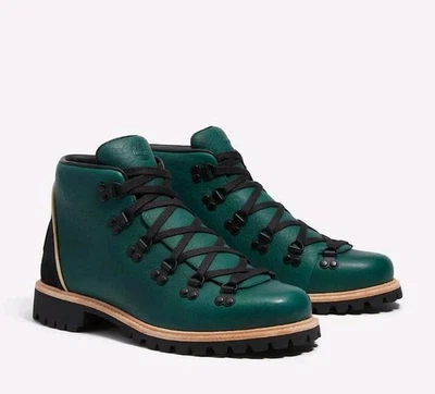 Timberland Premium Auténticas Caminata Medio Senderismo Botas Verde Oscuro Negro Para Hombre 10.5 Foto 1 de 4