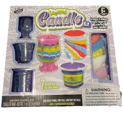 Anker Art Scented Candle Kit. Create 3 Unique Multi-Layered Scented Wax Candles - Image 1 of 4