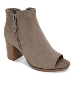 Uliana elegante Damen-Stiefeletten mit Peeptoe-Reißverschluss - Bild 1 von 2