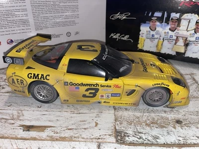 Dale Earnhardt Jr,Andy Pilgrim, Kelly Collins #3 2001 C5-R Corvette 1:18 Raced - Image 1 of 4
