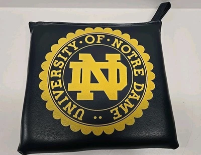 Cojín de asiento deportivo vintage raro Notre Dame lucha estadio irlandés 14”x14” Foto 1 de 2