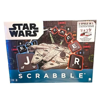Star Wars Scrabble Mattel Games Family Word Game Board Game - Image 1 of 2