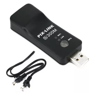 Wireless LAN Adapter WiFi Dongle RJ-45 Ethernet Cable For Samsung Smart TV-WI - Picture 1 of 10