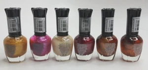 KLEANCOLOR 157 Metallic White Nail Polish 6 PACK (160,161,159,162,158,157) - Picture 1 of 3