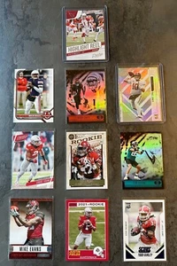 8 ROOKIE RC lot Malik Willis, Ja'Marr Chase, Mike Evans, Justin Field... NFL - Picture 1 of 2
