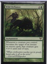 MTG - 1x Wild Defiance - Avacyn Restored - Near Mint