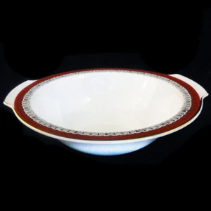 MAJESTIC RED by Royal Grafton Round Open Vegetable Bowl NEW NEVER USED England - Picture 1 of 2