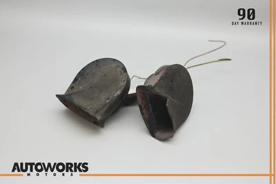 83-87 Porsche 944 Left Right Low High Tone Signal Horn Mixo Siren Set of 2 OEM - Изображение 1 из 4