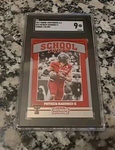 2017 Panini Contenders School Colors Rookie Patrick Mahomes II SGC 9 - Picture 1 of 2