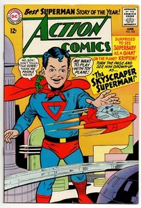 Action Comics Vol 1 No 325 Jun 1965 (FN-) (5.5)Cents copy, no UK T&P price stamp - Bild 1 von 2