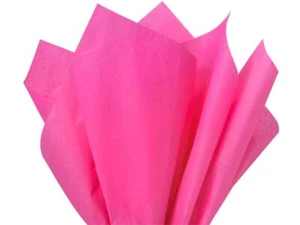 HOT PINK Gift Grade Tissue Paper Sheets Choose Size and Package Amount - Picture 1 of 1