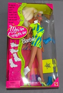 NUEVA EN CAJA MUÑECA BARBIE MOVIN GROOVIN MATTEL 17714 NUEVA EN CAJA RANURADO MÓVIL PARA CAMINAR - Imagen 1 de 3