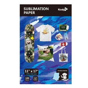 Koala Sublimation Paper Heat Transfer 11x17 100 Sheets for Mug Cotton Polyester - Picture 1 of 6
