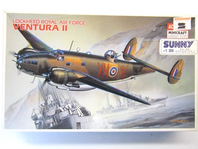Academy Minicraft 1:72 Scale RAF Lockheed Ventura ll model kit # 2105 - Image 1 of 4