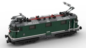PDF-Anleitung Elektrolokomotive SBB Re 4/4 II MOC zum Bau aus LEGO©-Steinen - Bild 1 von 29