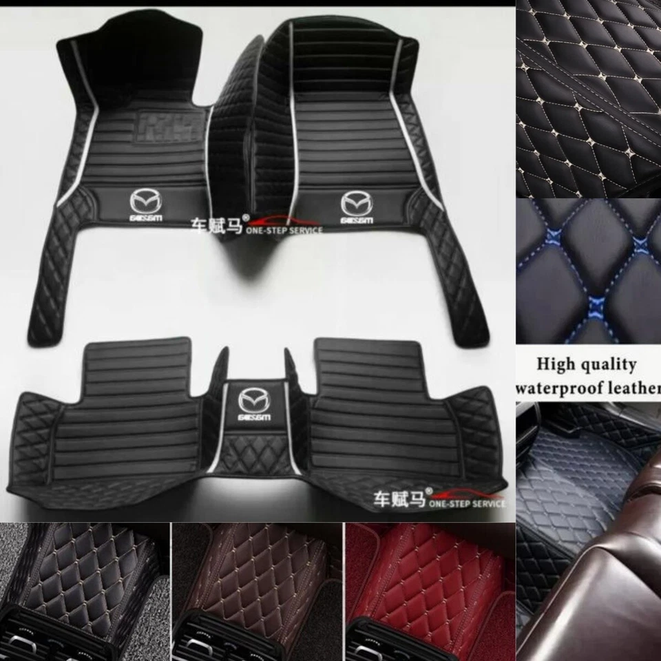 Alfombrillas impermeables para coche Mazda MPV 2000-2006 almohadilla automática personalizada de lujo Foto 1 de 4