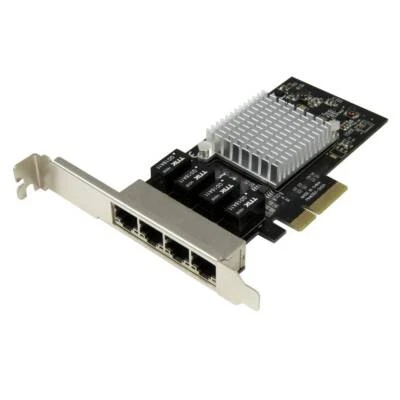 StarTech 4-Port Gigabit Ethernet Network Card - PCI Express - ST4000SPEXI - Image 1 of 4