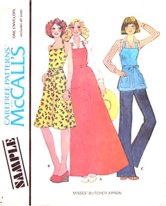 McCall's Carefree Patterns ~ Aprons - Picture 1 of 4