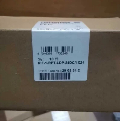 1pcs Phoenix Contact RIF-1-RPT-LDP-24DC/1X21 Relay Module 2903342 - Image 1 of 4
