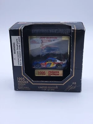NASCAR #8 杰夫·伯顿赛车冠军 1995 年英超版 1: 64 汽车 全新带盒 — 第 1/4 张图片