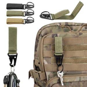 Outdoor Camping Carabiner Tactical Nylon Key Hook Multi-purpose Backpack Hook - Picture 1 of 19