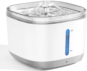 Wireless Cat Water Fountain, Cordless & Battery Operated Pet Water Fountain, 500 - Picture 1 of 12