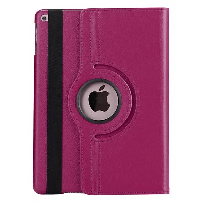  For  Apple  iPad mini 3  Leather 360  Rotating Shockproof Flip Smart Stand Case - Image 1 of 4