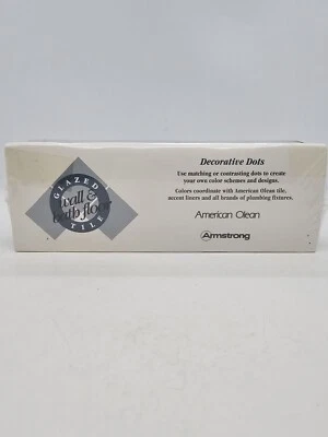 American Olean декоративные точки стеклянная плитка глянцевый черный 40 штук 0049DOTPACK401P - Изображение 1 из 4