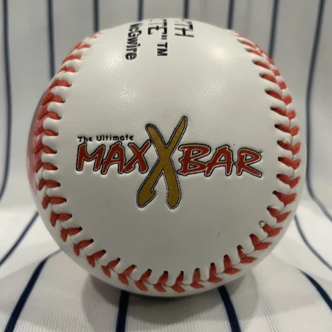 Maxxbar Mark McGuire Rawlings Health Bar Souvenir baseball collectible ball Cover