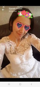 Pure White Wedding Dress12. - Picture 1 of 7