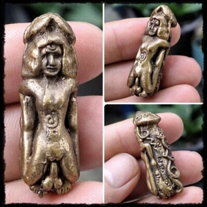 Powerful Magic Holy Sexy Woman Penis Palad Khik Thai Amulet Wealth Talisman - Picture 1 of 24