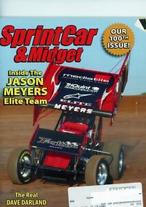 Sprint Car & Midget Magazine, June 2010, 100th Issue Jason Meyers Auto Racing 